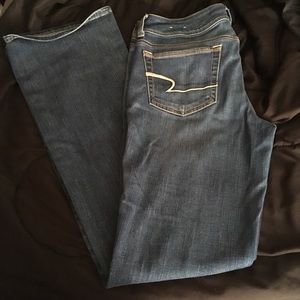 American Eagle Kick Boot Long Jeans